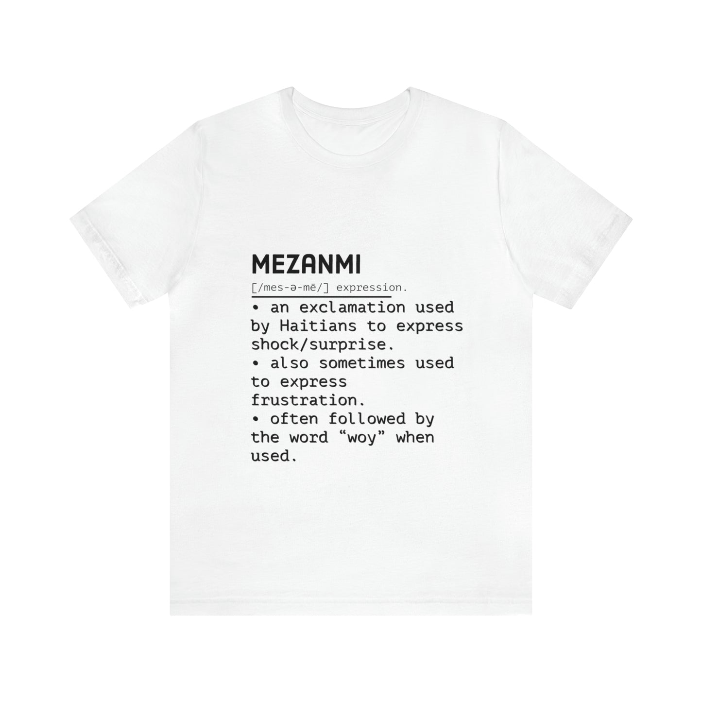 Mezanmi Unisex Tee